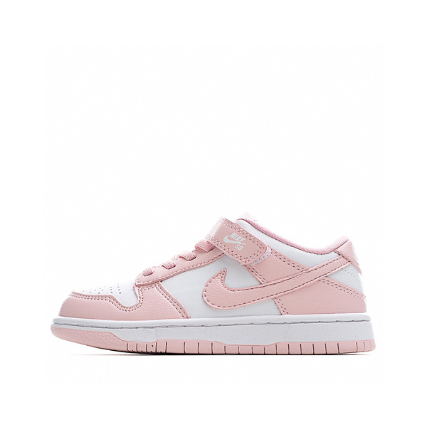 Youth Running Weapon SB Dunk Pink/White Shoes 024